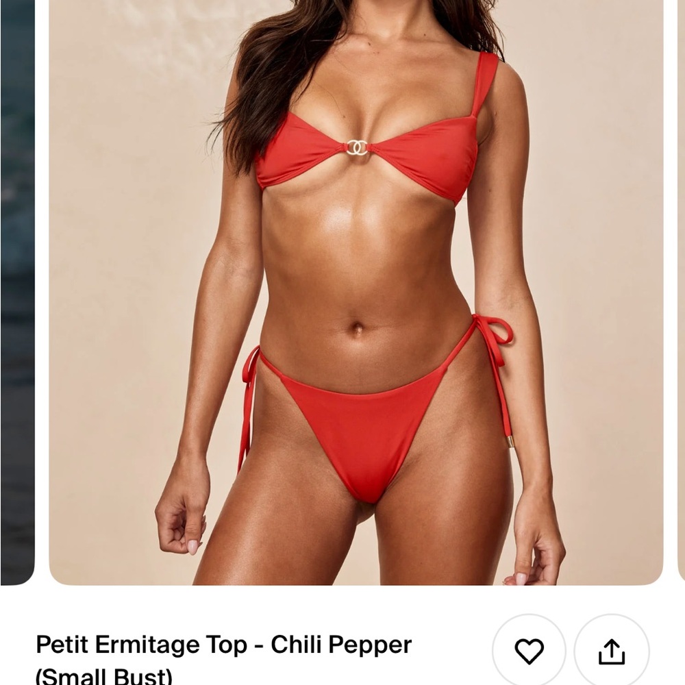 Monday Swimwear Chili Pepper Bikini TOP
